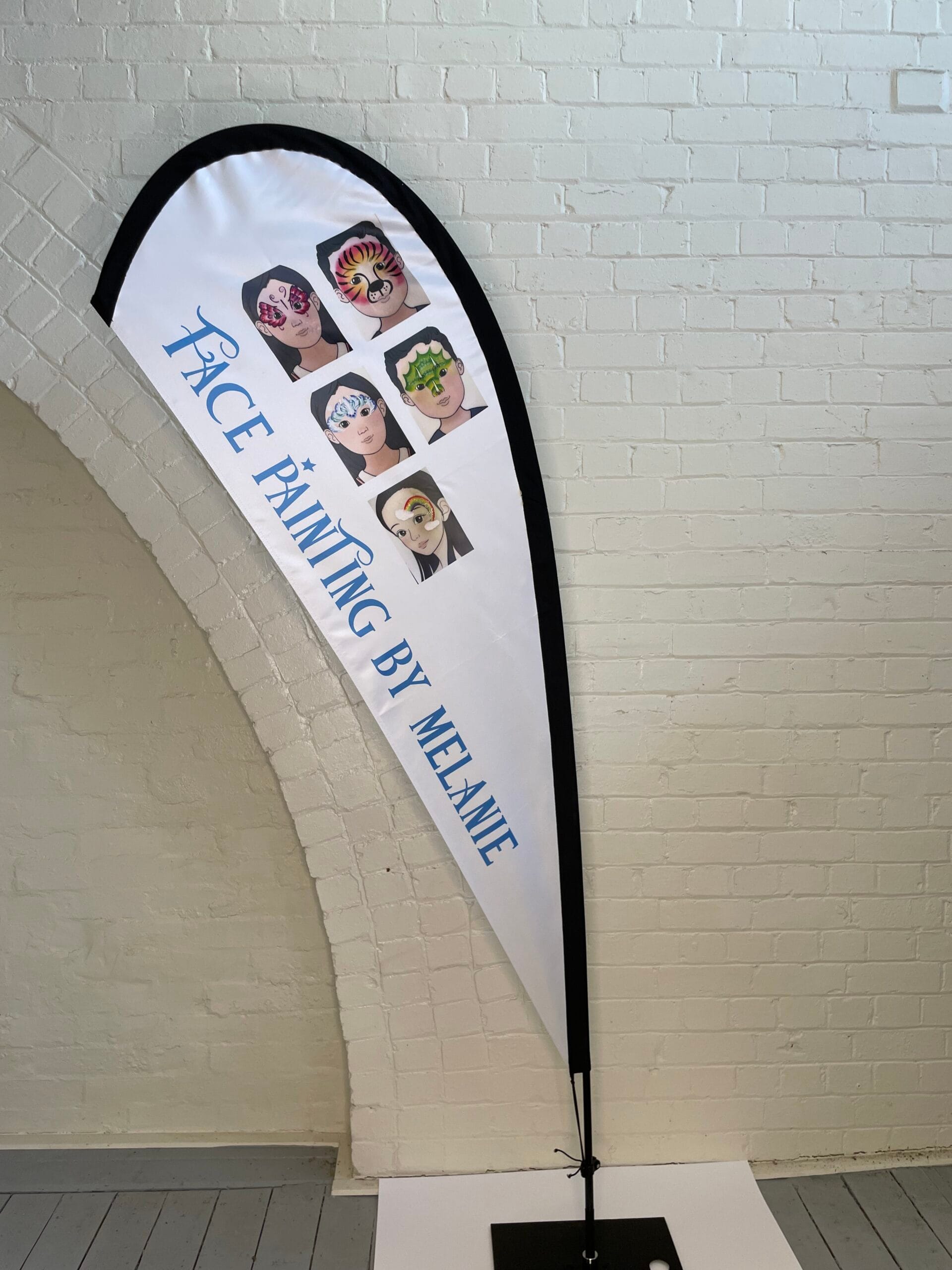 Melanie Face Painter Flag 1