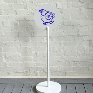 Circle Standing Sign